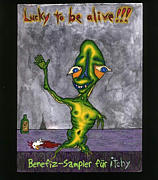 Lucky To Be Alive Benefizsampler Cover